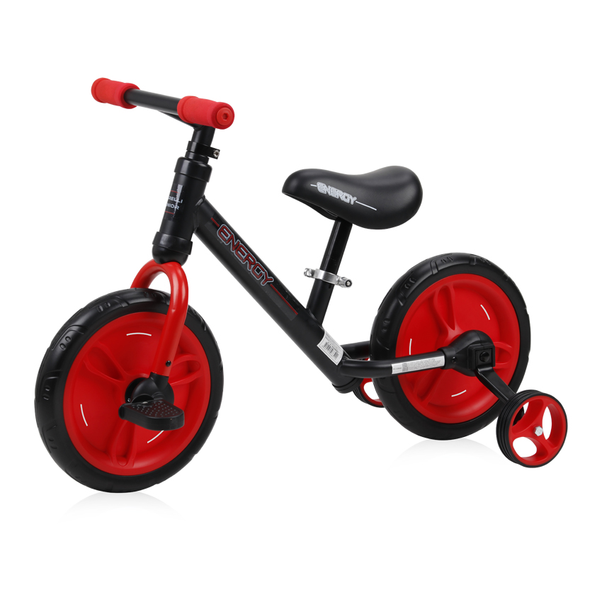 Ποδήλατο Ισορροπίας Lorelli Bertoni Energy 2 in 1 Black/Red