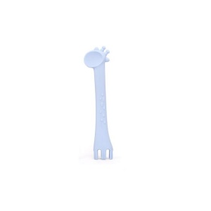 Κουτάλι Σιλικόνης Kikkaboo Silicone Spoon Giraffe Blue