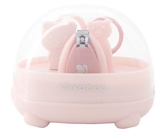 Σετ Περιποίησης Νυχιών Kikkaboo Bear Pink