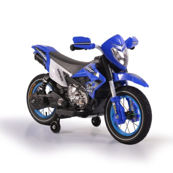 Ηλεκτροκίνητη Μηχανή 6V Super Moto FB-6186 Blue Moni