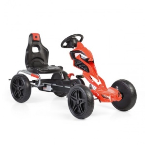 Παιδικό Αυτοκινητάκι Go Kart με πετάλια Adrenaline Red Byox