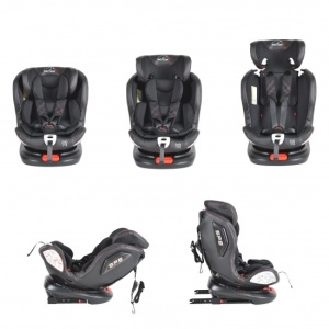 Κάθισμα Αυτοκινήτου Motion Isofix 0-36kg Black Moni (ΔΩΡΟ Baby on Board)