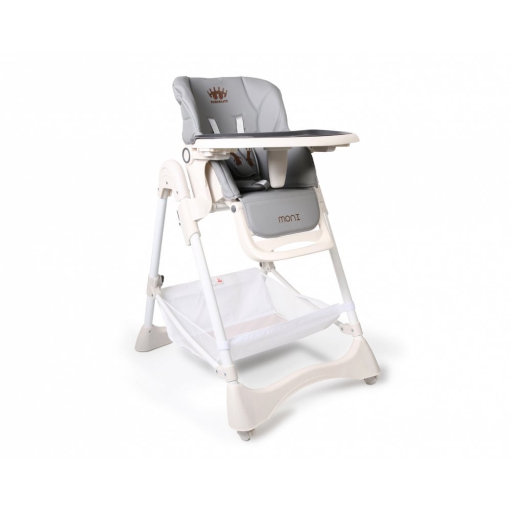 Καρεκλάκι Φαγητού Chocolate Grey Moni