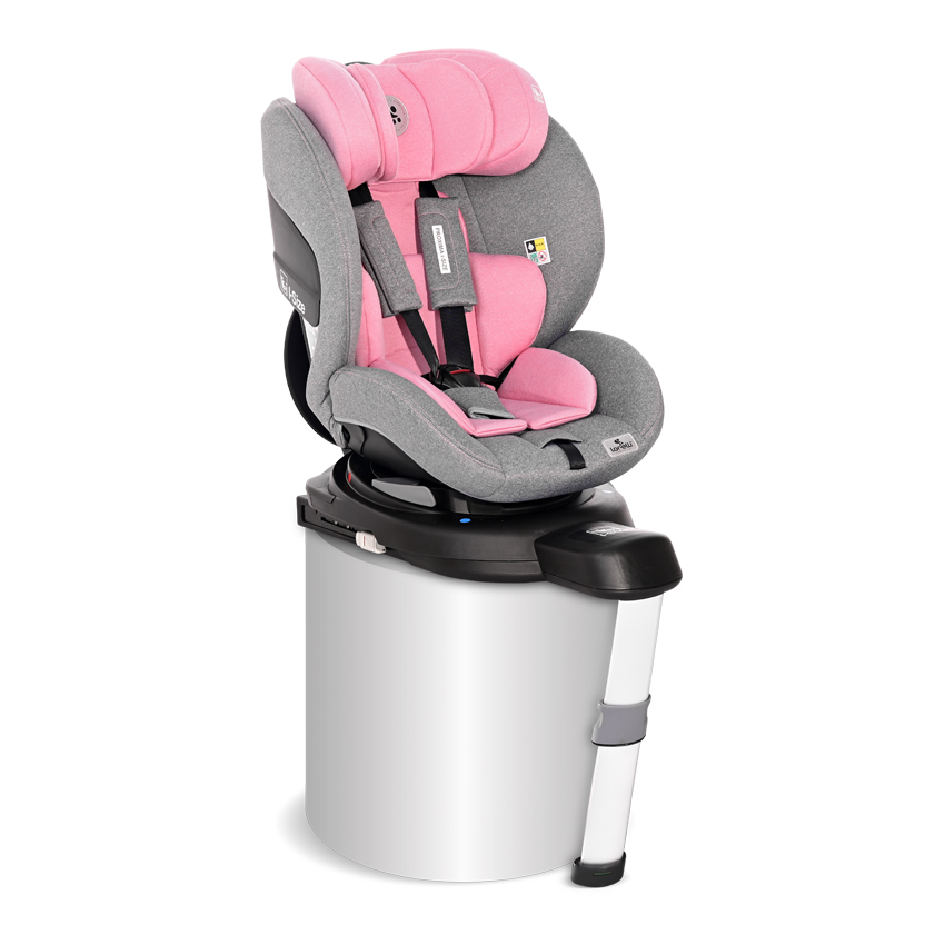 Κάθισμα Αυτοκινήτου με Πόδι Στήριξης Lorelli Bertoni Proxima Pink & Grey