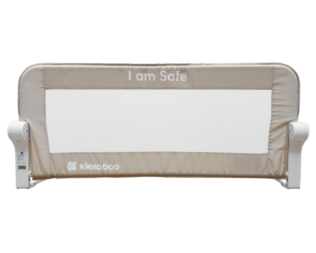 Προστατευτική Μπάρα Κρεβατιού Bed Rail I am safe Beige 150cm Kikkaboo - Image 2