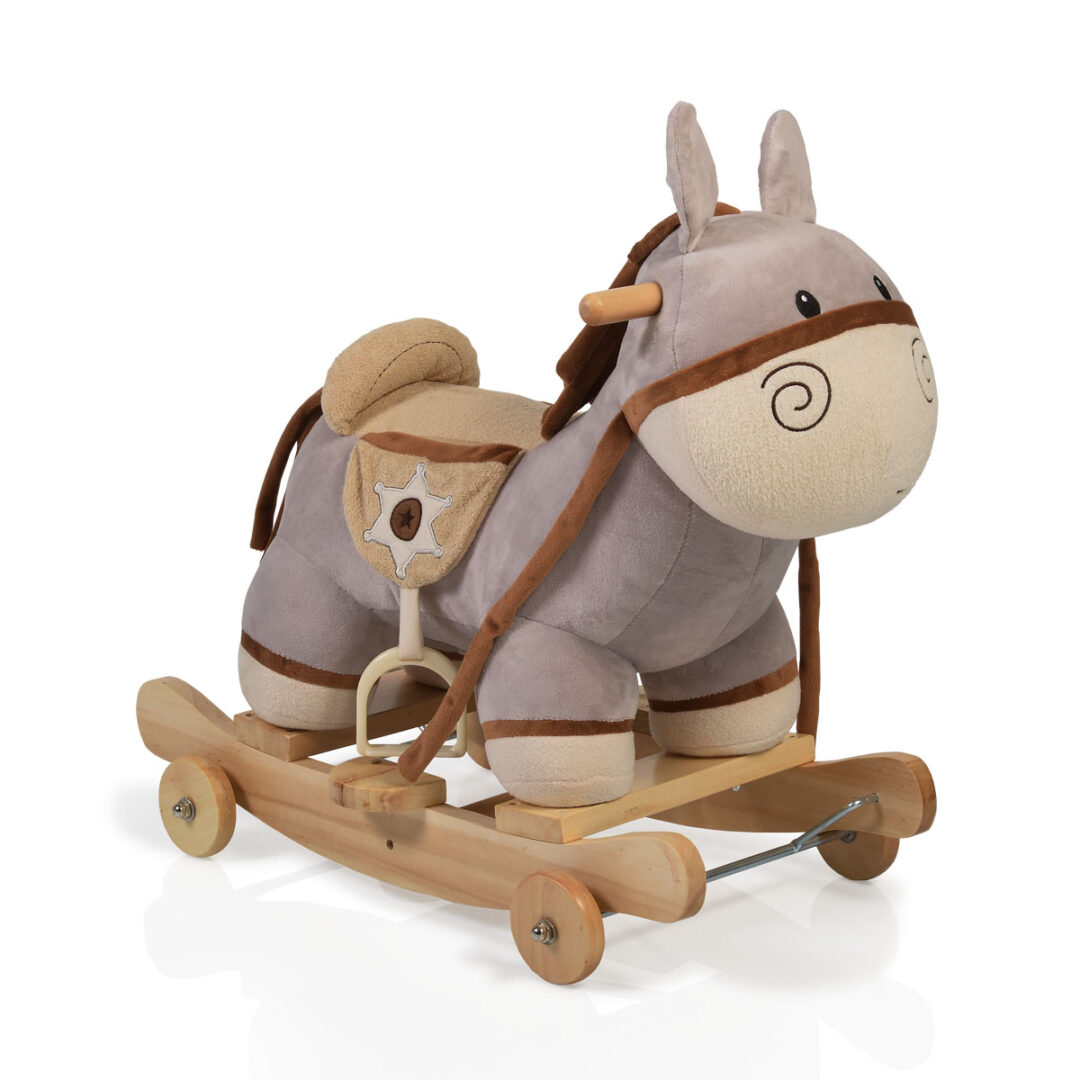Κουνιστό Γαϊδουράκι Λούτρινο Dulcinea Moni Toys