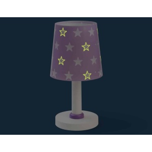Stars Lilac κομοδίνου παιδικό φωτιστικό Ango