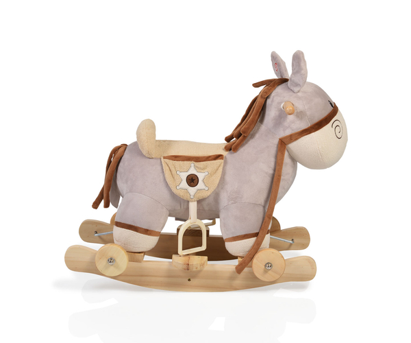 Κουνιστό Γαϊδουράκι Λούτρινο Dulcinea Moni Toys - Image 2