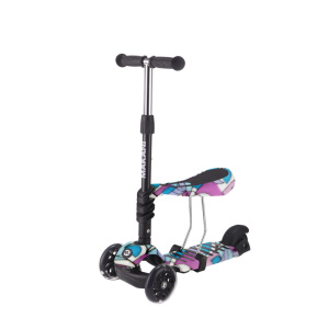 Scooter 3 in 1 Ride and Skate Picasso Kikkaboo