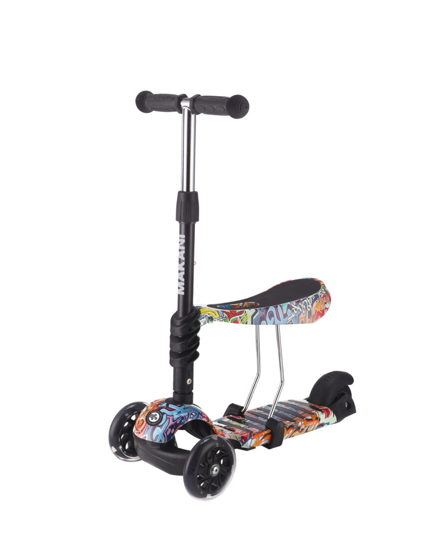 Scooter 3 in 1 Ride and Skate Scretch Kikkaboo