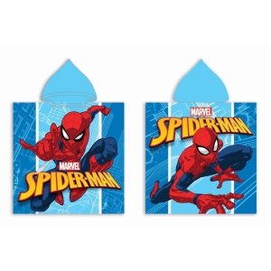 Disney Dimcol Spider-Man Παιδικό Πόντσο Θαλάσσης 29 50x100cm