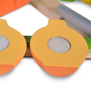 Ξύλινο Puzzle Λαχανικά με Δίσκο Κοπής Moni Toys