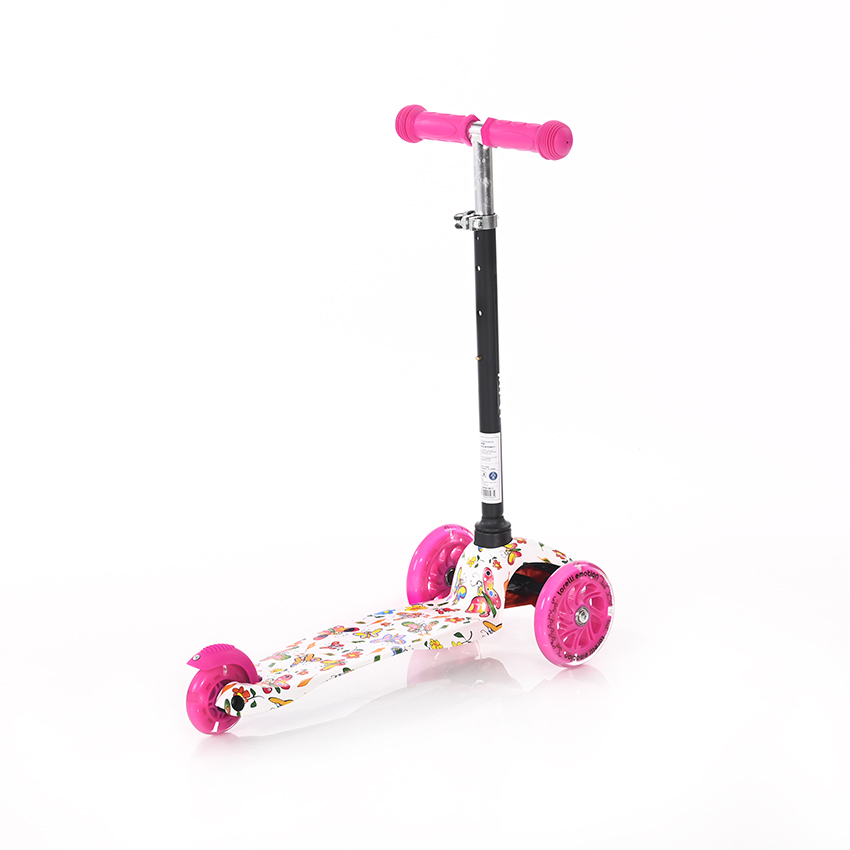 Lorelli Bertoni Mini Scooter Pink Butterfly New