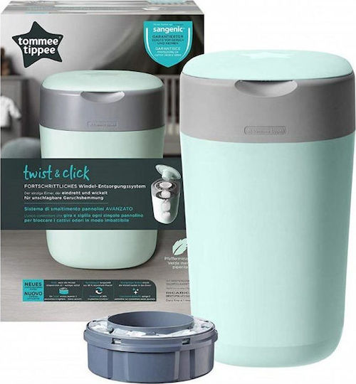 Κάδος Απόρριψης Πάνας Twist And Click Γαλάζιο Tommee Tippee